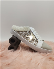 JULZ GLITTER TRACE SLIP ON