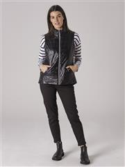 YARRA TRAIL BLACK QUILTED VEST