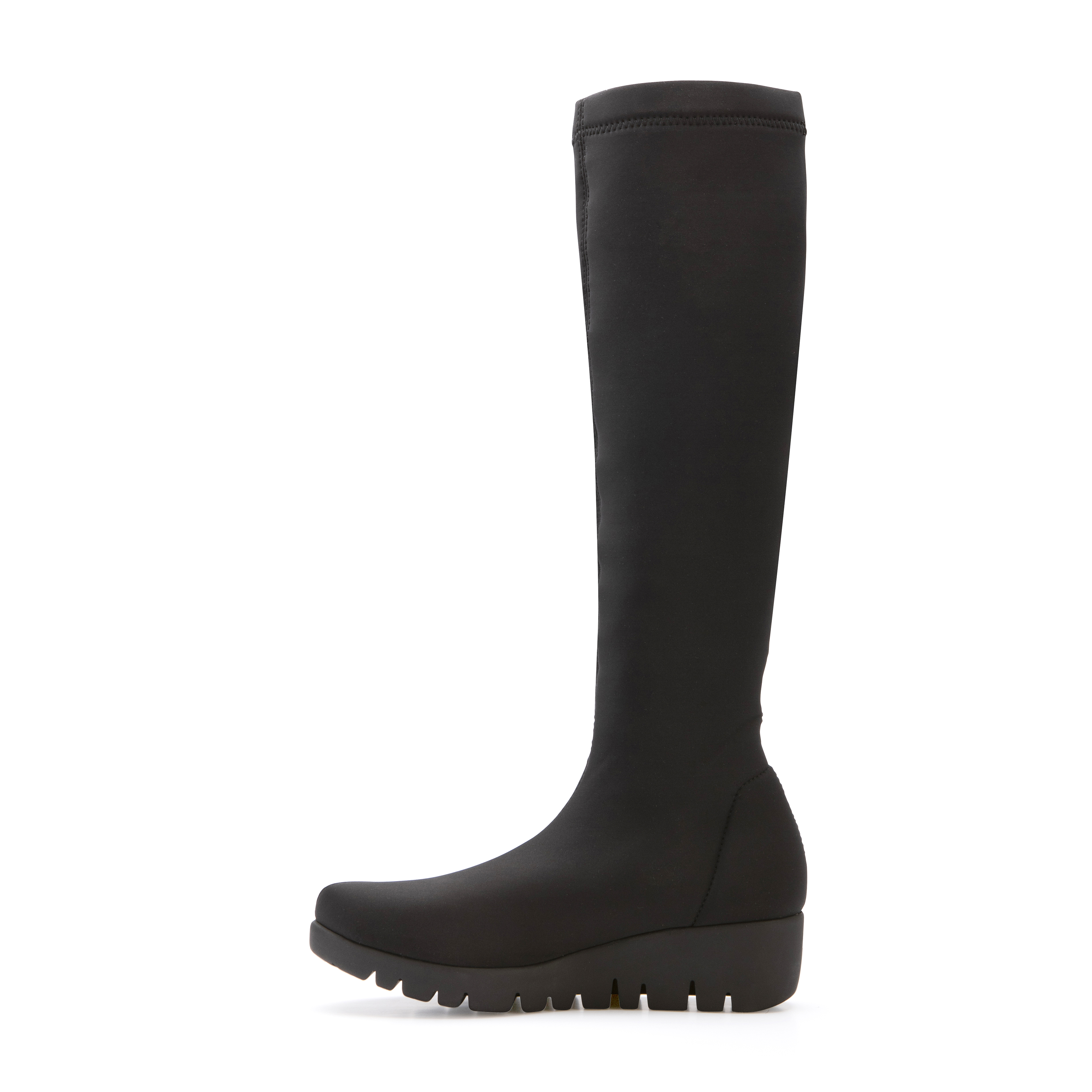 PAULA URBAN BLACK LYCRA LONG BOOT | Rosella - Style inspired by elegance