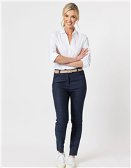 GORDON SMITH MIDNIGHT ANIMAL PRINT STRETCH JEAN