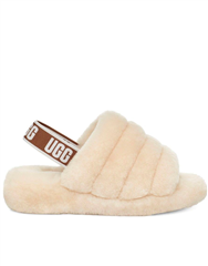 UGG NATURAL FLUFF YEAH SLIDE