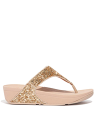 FIT FLOP PLATINO LEATHER LULU GLITTER SANDAL