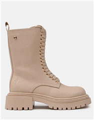 POLO CREAM LACE UP BOOT 