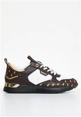 POLO BROWN MONOGRAM CHUNKY SNEAKER