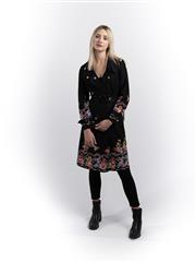 JOLIE BLACK EMBROIDERED MIA JACKET