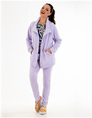 CALYPSO SOFT MAUVE KNIT JACKET