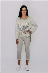 MADE IN ITALY OLIVE BEAUTY TOP