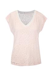 MADE IN ITALY PINK LACE TOP 