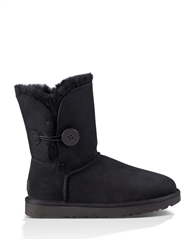 UGG BLACK BAILEY BUTTON BOOTS