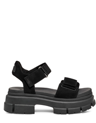 UGG BLACK ASHTON ANKLE SANDAL