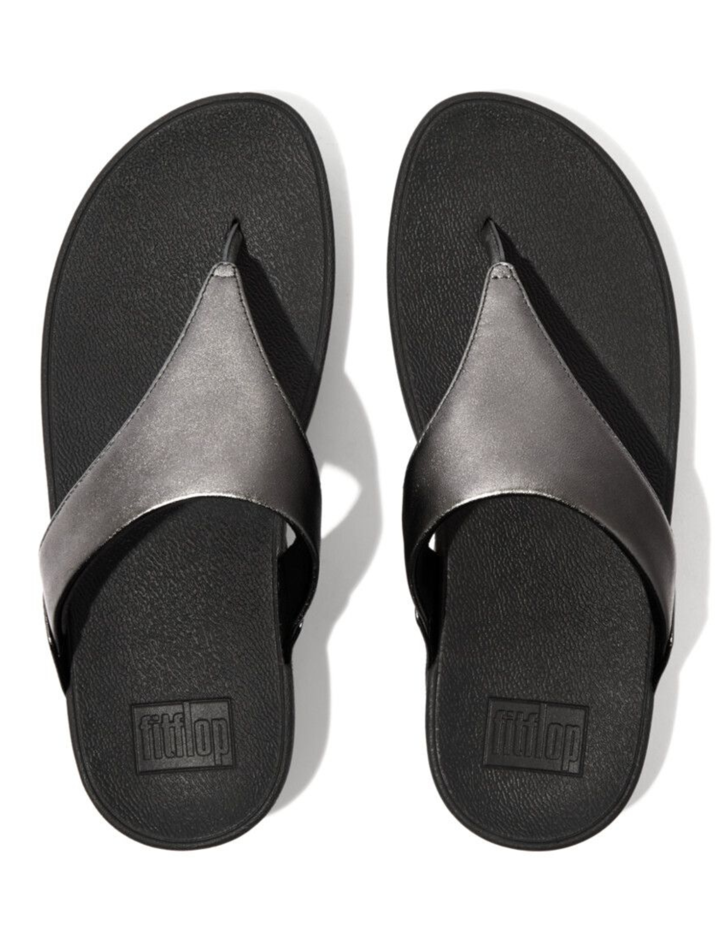 FIT FLOP PEWTER LULU LEATHER SANDAL Rosella Style inspired by