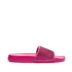 FIT FLOP FUCHSIA EMBELLISHED SLIDES 