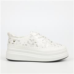 BUTTERFLY FEET WHITE SENHORA SNEAKER 