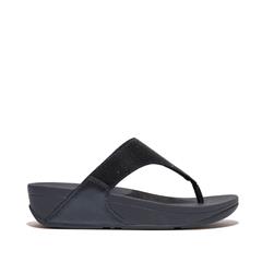 FIT FLOP MIDNIGHT NAVY LULU SHIMMERLUX SANDAL