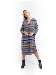 JOLIE PINK GREEN MAUREEN DRESS