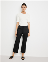 GERRY WEBER BLACK 7/8 LENGTH TROUSERS