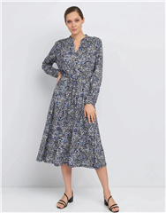 GERRY WEBER BLUE PRINT DRESS