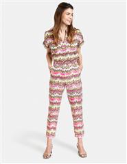 GERRY WEBER GREEN MULTI TROUSERS