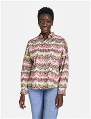 GERRY WEBER MULTICOLOUR COTTON BLOUSE 