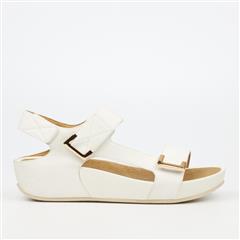 BUTTERFLY FEET WHITE DELIA 9 SANDAL