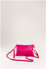 ITALIAN PINK LEATHER SMALL BAG