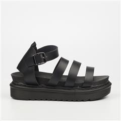 ROCK & CO BLACK ROUGE 4 SANDAL 