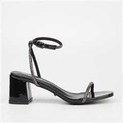 MISS BLACK BLACK BARDOT 1 HEEL