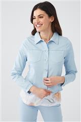 FDJ SKY BLUE SHIRT JACKET