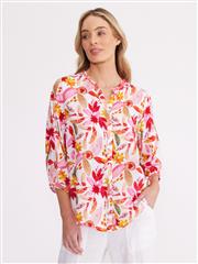 YARRA TRAIL LILLY PRINT TOP