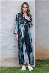 MASTIK TIE-DYE MULTI PRINT DRESS