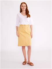 YARRA TRAIL BARLEY WASHED UTILITY SKIRT