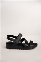 LONDON & LONDON BLACK SANDAL