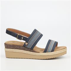 BUTTERFLY FEET TAMMY NAVY SANDALS