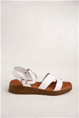 LONDON & LONDON WHITE SANDAL