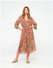 ONESEASON MULTI SUGAR BEACH  MIA DRESS 