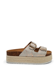 JULZ ROSE GOLD CHICAGO SANDAL