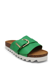 JULZ GREEN LOGAN SANDAL 