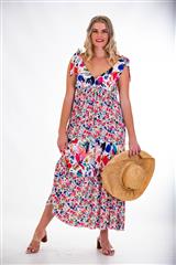 CALYPSO WATER FLORA MAXI DRESS 