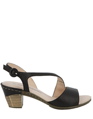 HUSH PUPPIES BLACK DVIA SANDAL