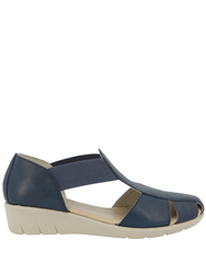 HUSH PUPPIES NAVY GIA SANDAL