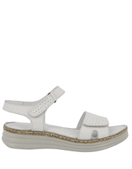 HUSH PUPPIES WHITE NALA SANDAL