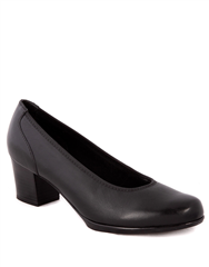 HUSH PUPPIES BLACK SHIMMER SHOE 