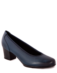 HUSH PUPPIES SHIMMER SHOE - NAVY