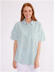 YARRA TRAIL SPINACH OVERSHIRT 