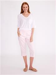 YARRA TRAIL ANGEL PINK CAPRI PANTS 