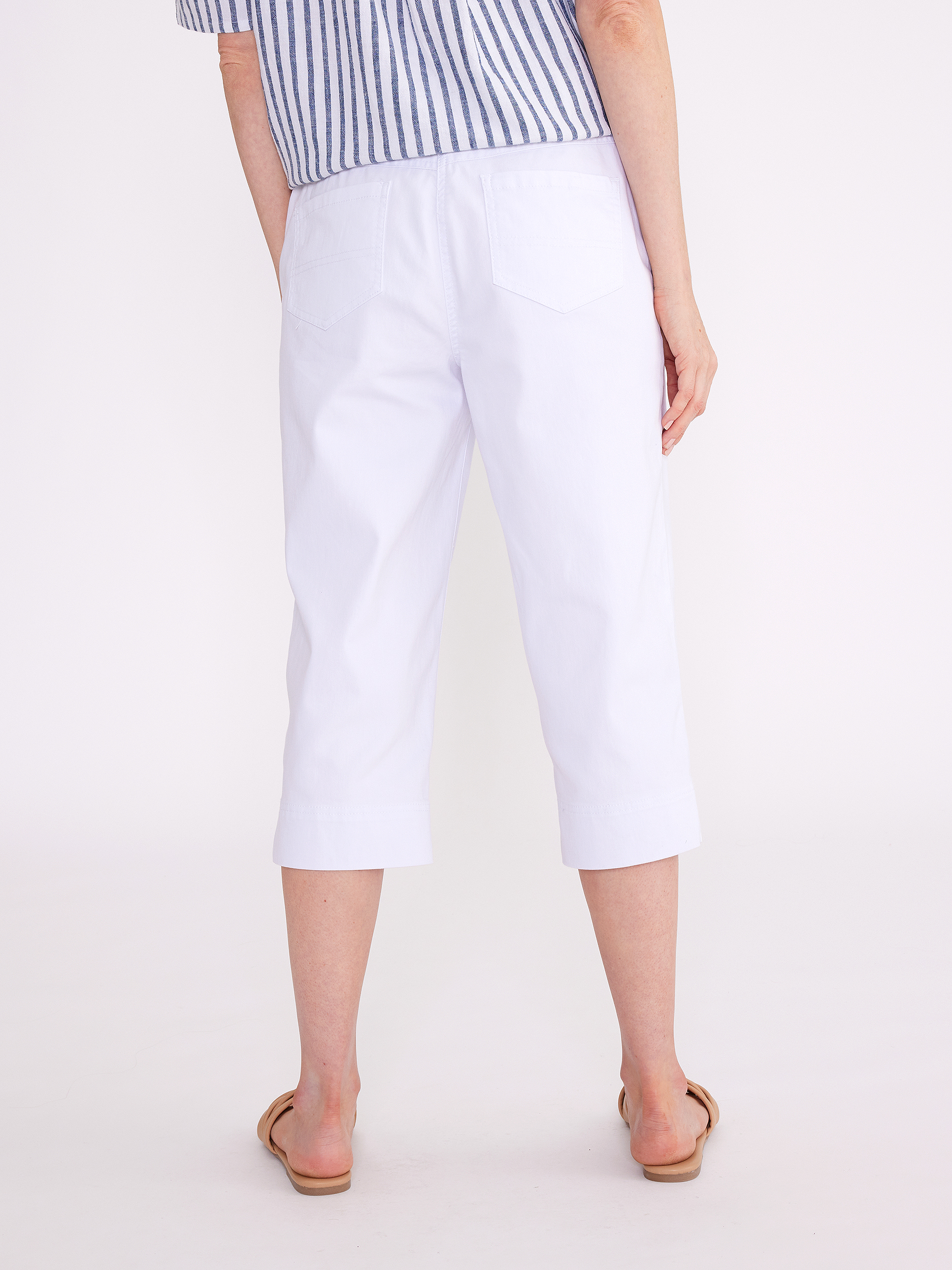 Womens white on sale capri pants