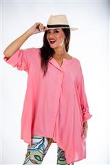 CALYPSO FLAMINGO RELAXED TUNIC