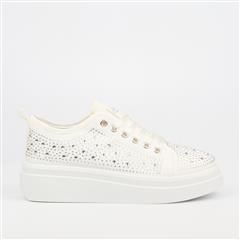 MISS BLACK WHITE ZORA3 SNEAKER 