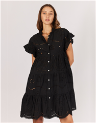 RYY BLACK ROSE DRESS