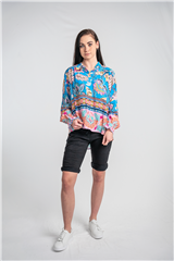 MADE IN ITALY PRINT BLOUSE - BLUMULT